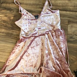 Pink Velvety Dress